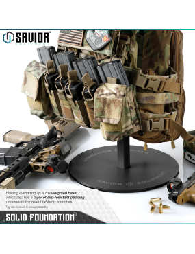 SAVIOR H.P.C. SUPPORT DE TABLE NOIR