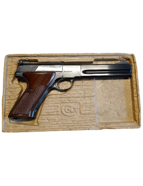 OCCASION PISTOLET COLT WOODSMAN MATCH TARGET CALIBRE 22 LONG RIFLE