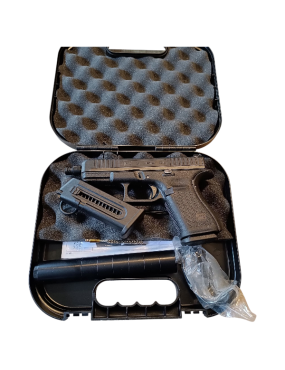 OCCASION PISTOLET GLOCK 44 CANON FILETE CALIBRE 22 LONG RIFLE