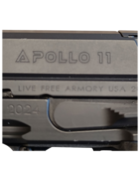 OCCASION PISTOLET LIVE FREE ARMORY APOLLO 11 CALIBRE 9X19