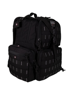 GPS SAC A DOS DE TIR POUR ARME DE POING NOIR 3 ARMES PISTOLERO