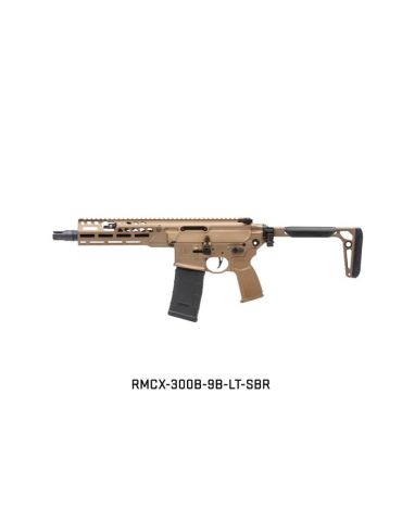 CARABINE SIG SAUER MCX SPEAR-LT 9\" CALIBRE 300 AAC BLACKOUT