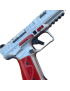PISTOLET CANIK SFX RIVAL S CHROME CALIBRE 9X19  ROUGE