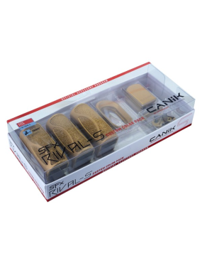 PISTOLET CANIK SFX RIVAL S CHROME CALIBRE 9X19 GOLD
