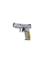 PISTOLET CANIK SFX RIVAL S CHROME CALIBRE 9X19 GOLD
