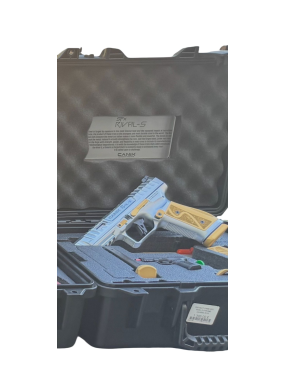 PISTOLET CANIK SFX RIVAL S CHROME CALIBRE 9X19 GOLD
