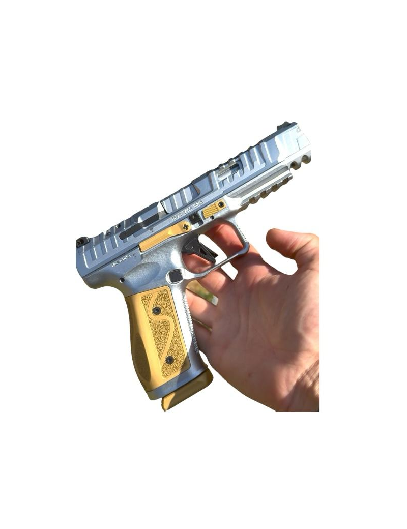 PISTOLET CANIK SFX RIVAL S CHROME CALIBRE 9X19 GOLD