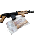 PACK CARABINE AK WBP MINIJACK BOIS CAL :7,62X39 CHARGEUR 10 CPS