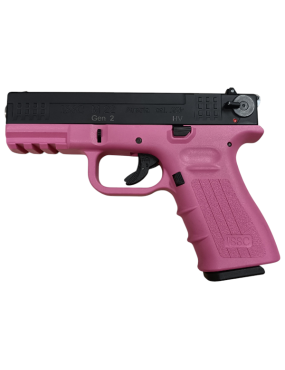 "PROMO"PISTOLET ISSC M22 BICOLOR ROSE NOIR CAL :22LR