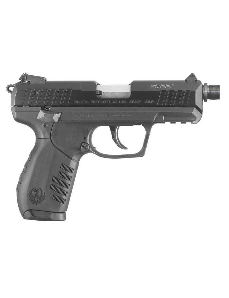 PISTOLET RUGER SR22PBT CANON FILETE CAL: 22LR
