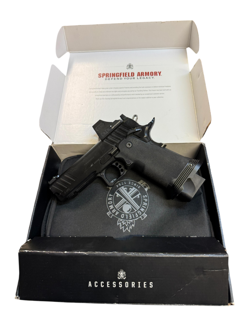 PISTOLET SPRINGFIELD ARMORY PRODIGY 4.25 AOS CAL : 9X19  + HOLOSUN  508T RED OCCASION