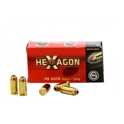 MUNITIONS GECO 45ACP HEXAGON 13,0G/200GR