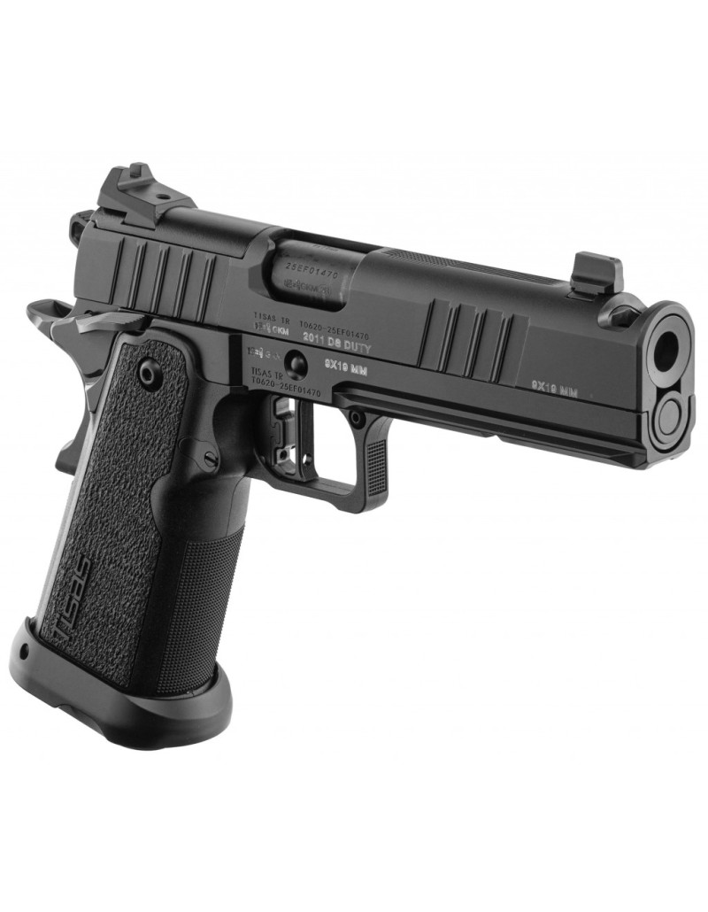 PISTOLET TISAS 2011 DUTY BULL BARREL 5" COMPENSATED CAL: 9X19 OPTIC READY