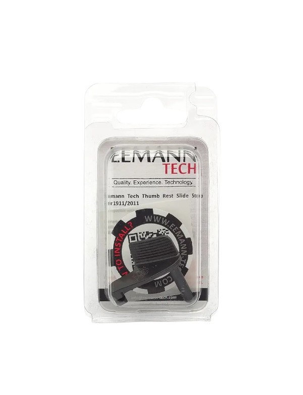 EEMANN TECH THUMB REST SLIDE STOP FOR 1911/2011 BLACK