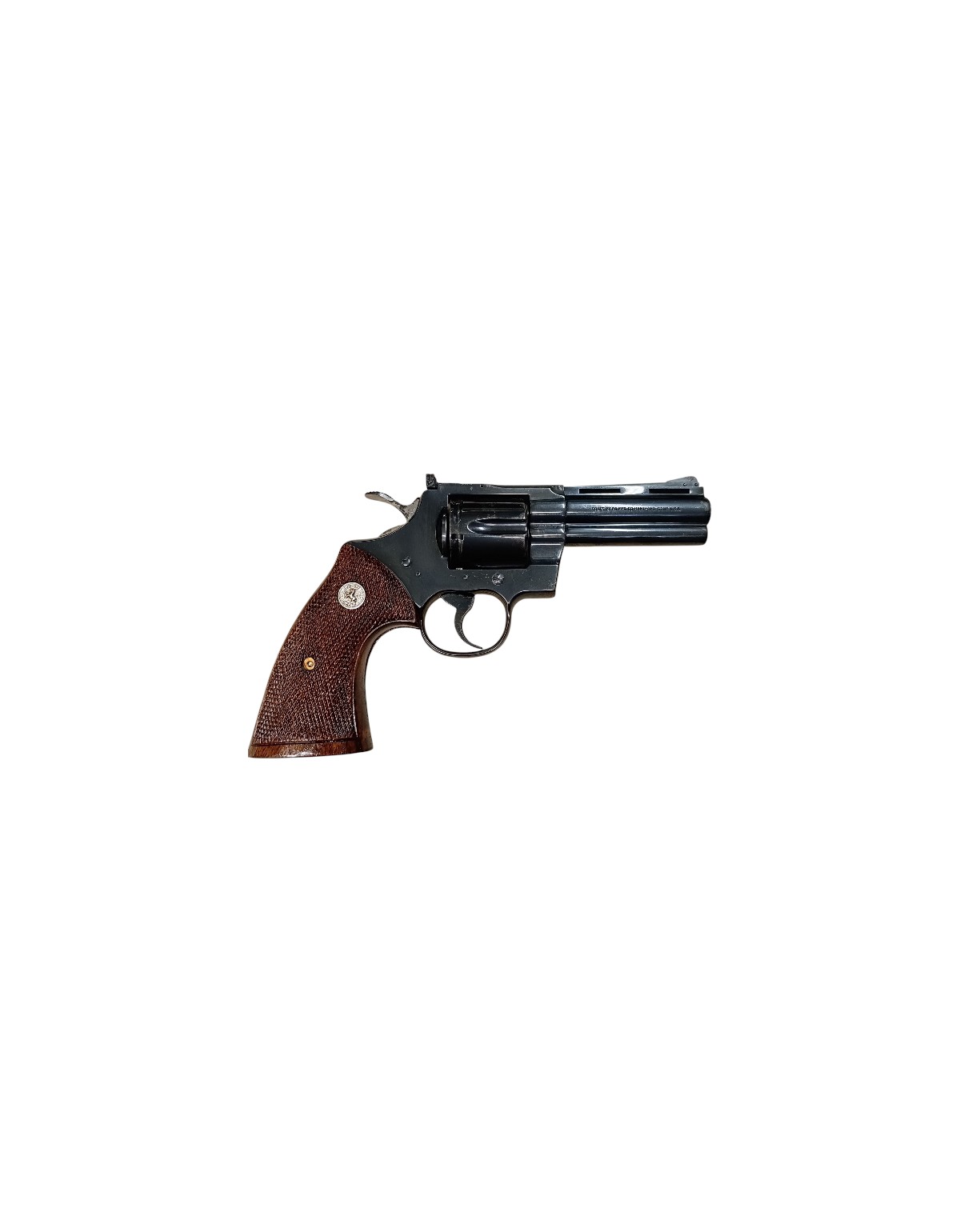 REVOLVER COLT PYTHON BLUED 4" 357 MAGNUM OCCASION