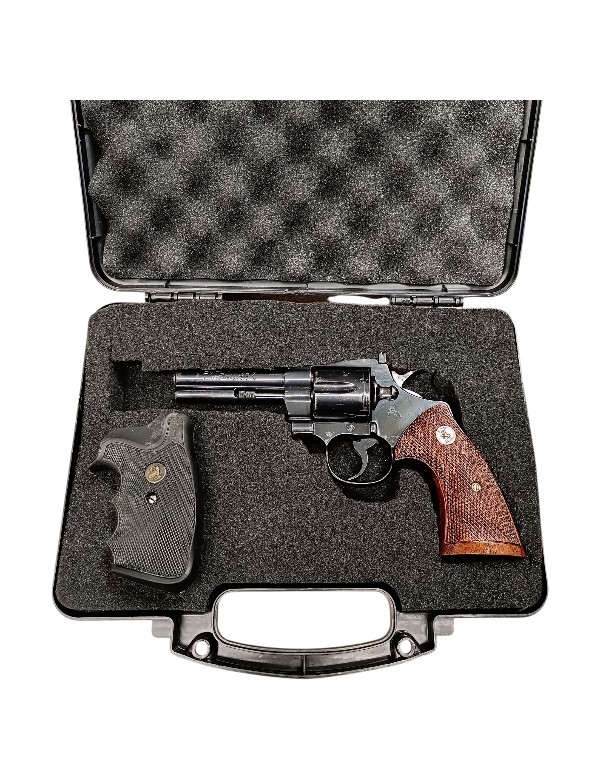 REVOLVER COLT PYTHON BLUED 4" 357 MAGNUM OCCASION