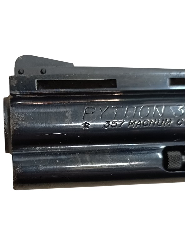 REVOLVER COLT PYTHON BLUED 4" 357 MAGNUM OCCASION