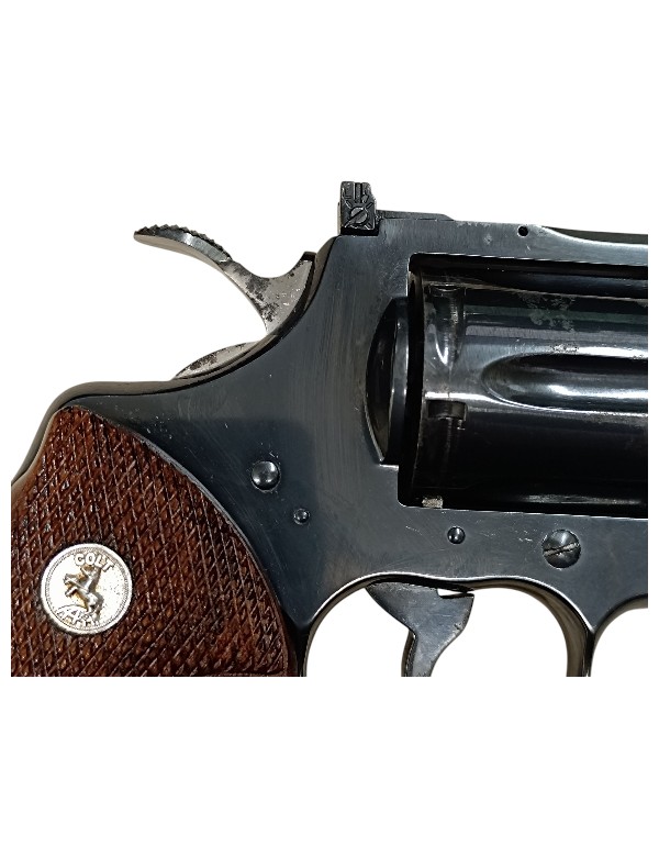 REVOLVER COLT PYTHON BLUED 4" 357 MAGNUM OCCASION
