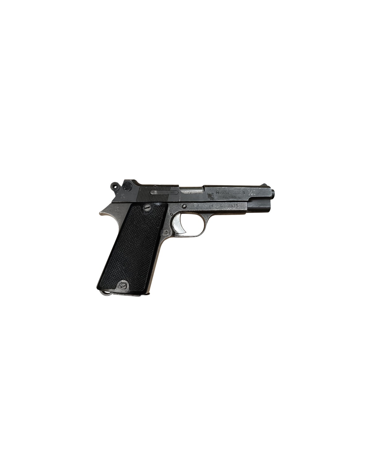 PISTOLET MAS MLE 1935 S CALIBRE 7,65 LONG NEUTRALISER