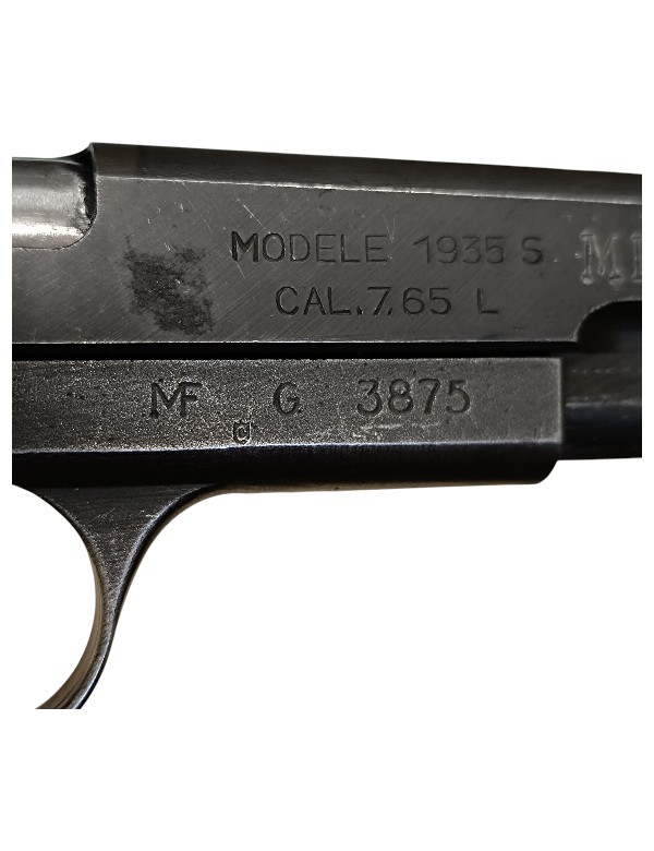 PISTOLET MAS MLE 1935 S CALIBRE 7,65 LONG NEUTRALISER