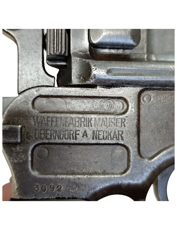 PISTOLET MAUSER C 96 7,63 MAUSER NEUTRALISER