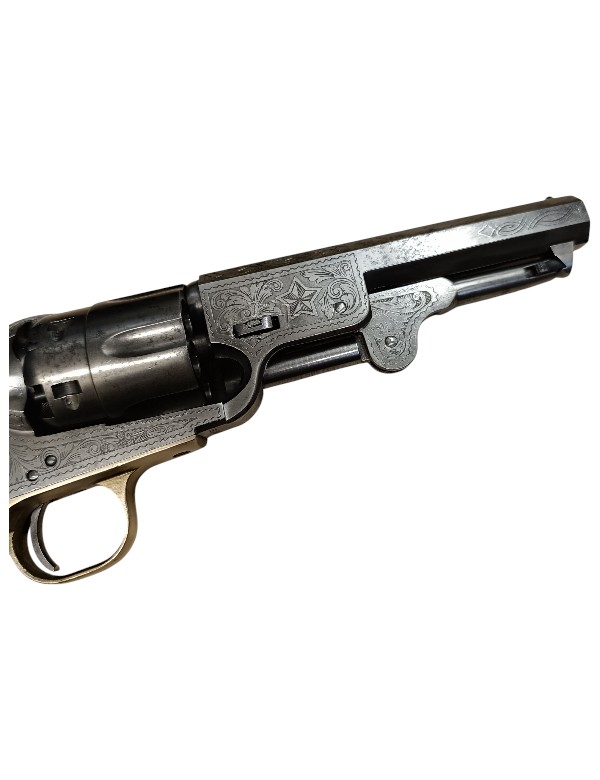 OCCASION REVOLVER PIETTA COLT 1851 NAVY YANK YANKEE DELUXE GRAVE CALIBRE 44PN