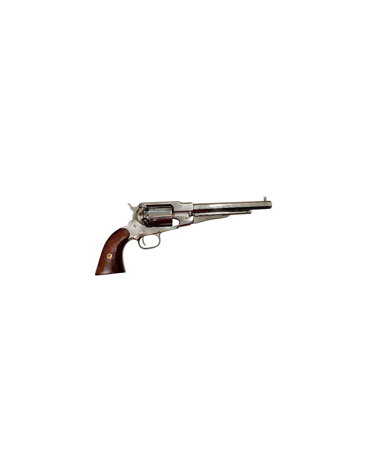 OCCASION REVOLVER PIETTA REMINGTON 1858 NICKELE CALIBRE 44PN