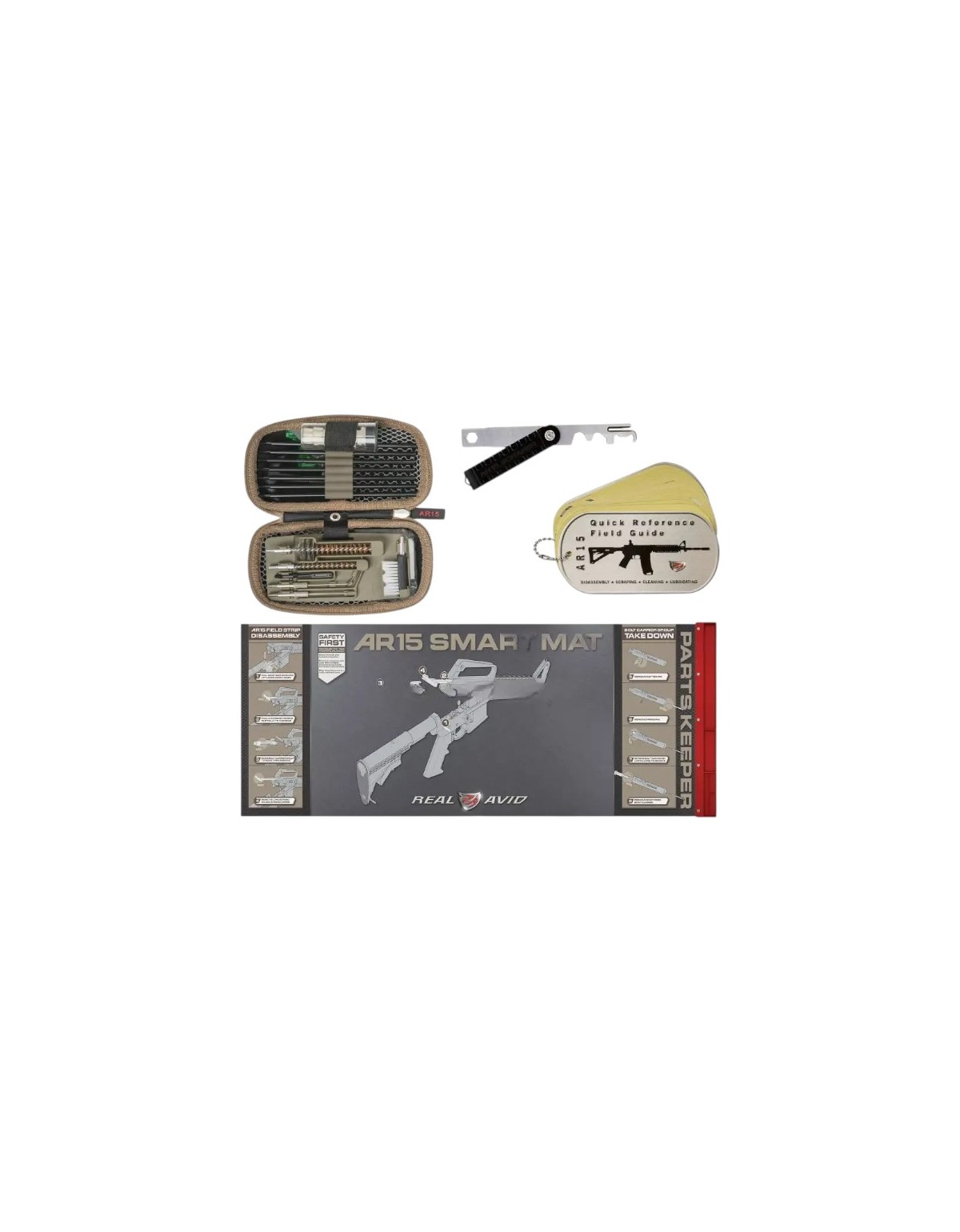 REAL AVID AVAR15CLPK AR-15 Cleaning Pack AR15