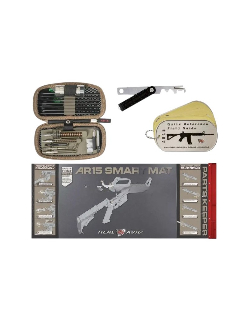 REAL AVID AVAR15CLPK AR-15 Cleaning Pack AR15