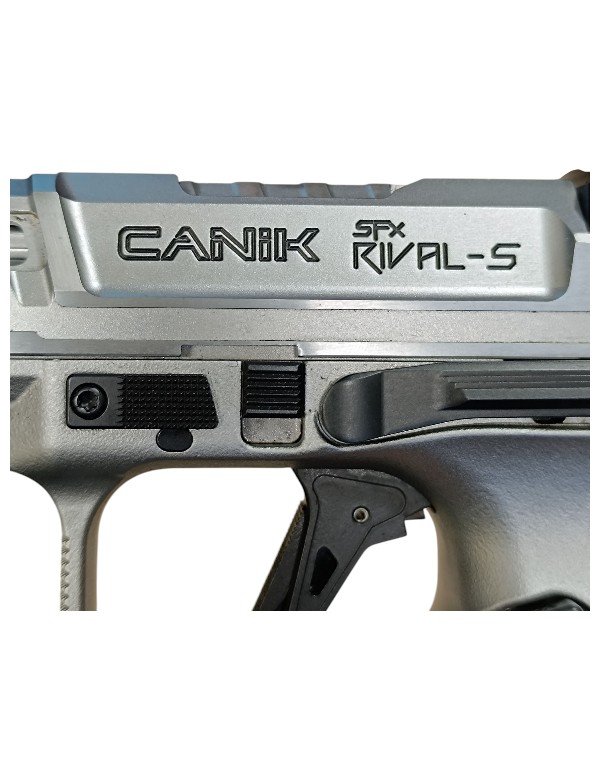 OCCASION PISTOLET CANIK RIVAL S CHROME 9X19 PARA