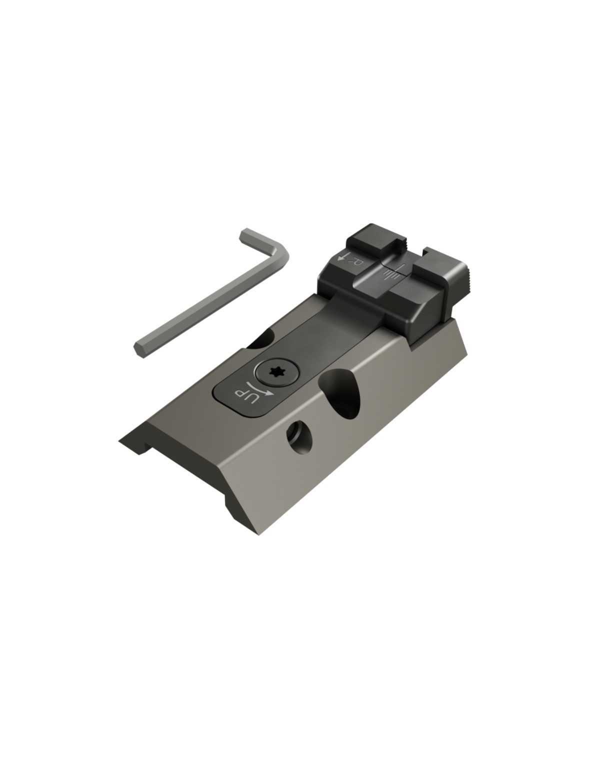 HAUSSE REGLABLE AVEC PLATINE TUNGSTEN SFX/COMBAT