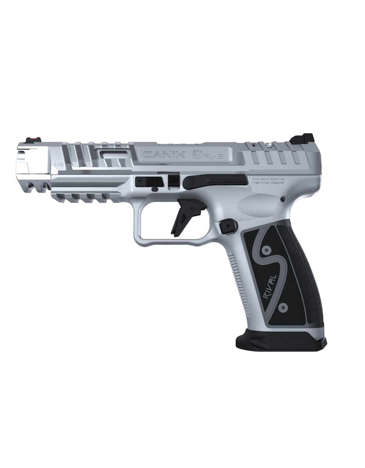 PISTOLET CANIK SFX RIVAL S CHROME CALIBRE 9X19