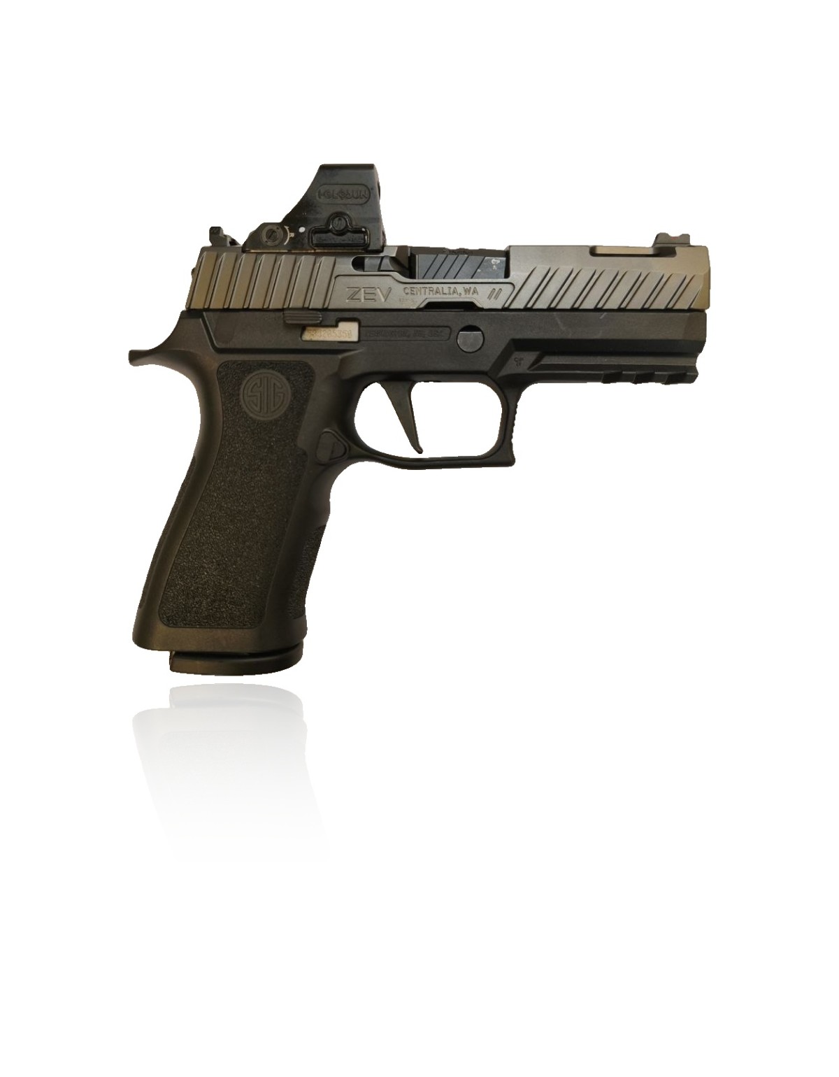 PISTOLET SIG SAUER P320 X-CARRY (ZEV) 9 X 19 + POINT ROUGE 508T OCCASION