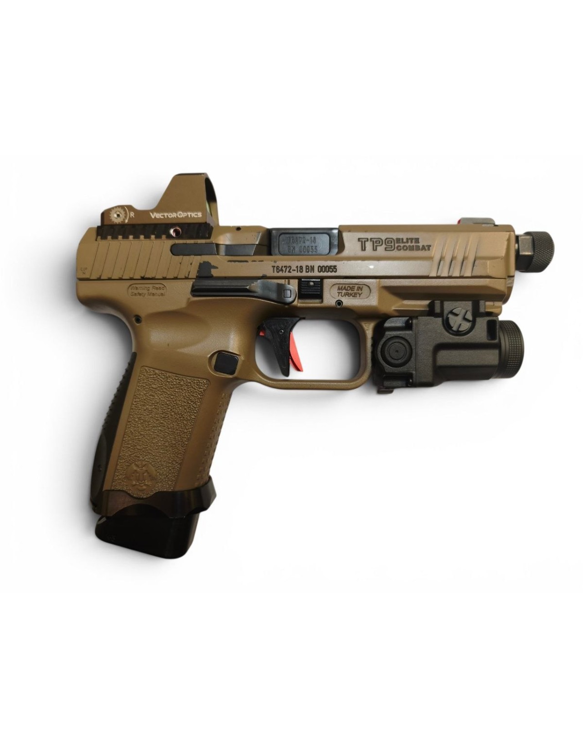 PACK CANIK TP9 ELITE COMBAT FDE 9 X 19 (9MM LUGER) OCCASION