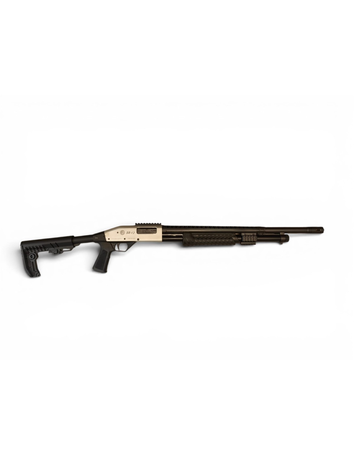 FUSIL A POMPE ROSSI SR-12 CHROME CALIBRE 12/76