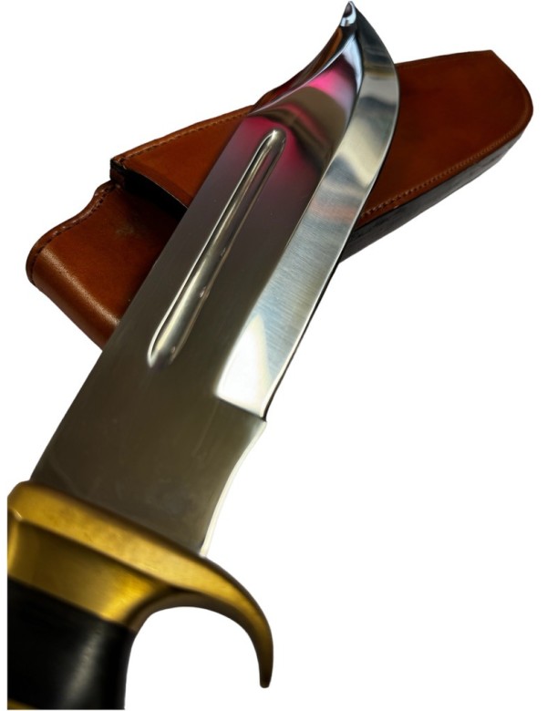 Couteau Linder Solingen Bowie Outback avec Holster Custom
