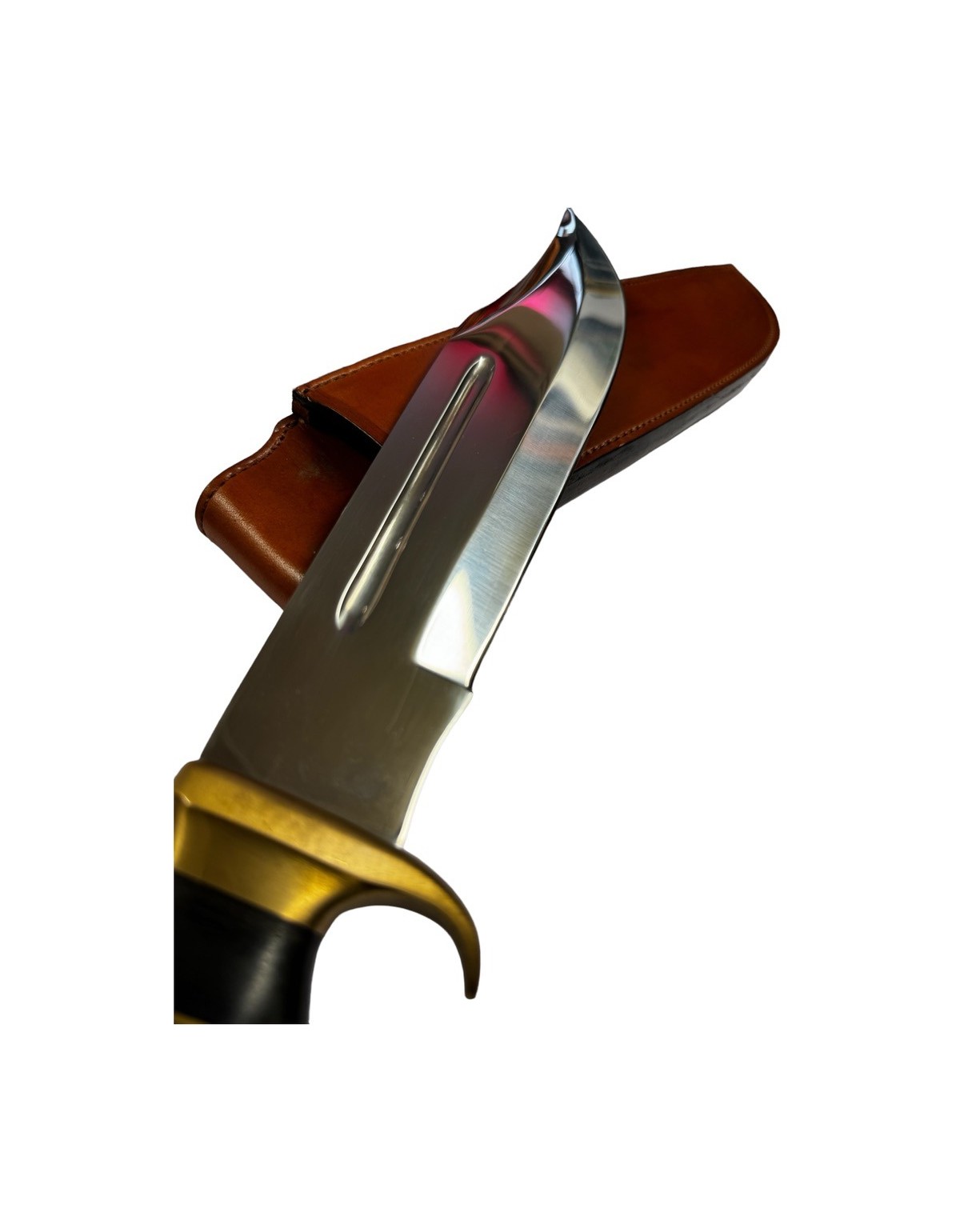 Couteau Linder Solingen Bowie Outback avec Holster Custom
