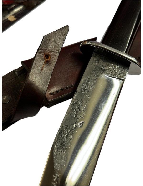Couteau Droit Style Bowie Jean Francois Geneix