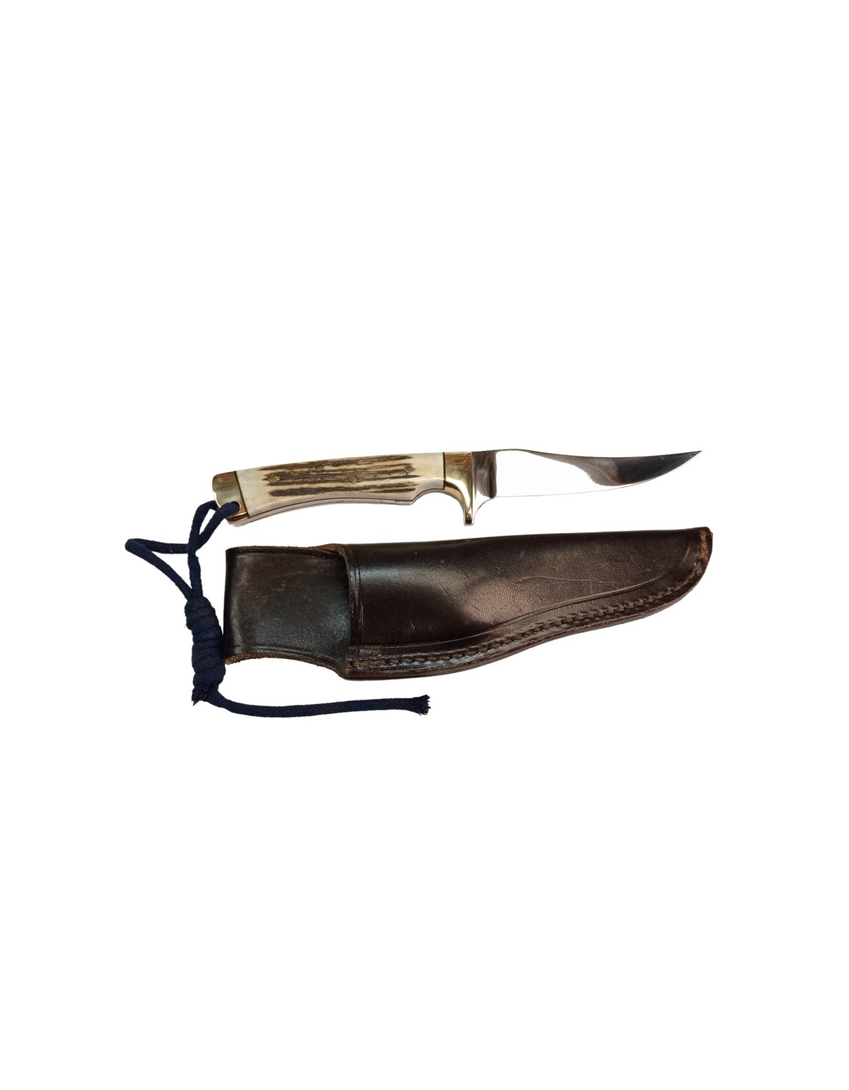 **0004622** Occasion couteau custom PAT MITCHELL CORNE
