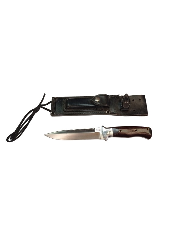 **0004632** occasion couteau de collection AL MAR DE OPPRESSO LIBER avec son étuis cuir