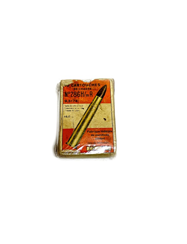 Boite vide cartouches de chasse n°286 H/mR