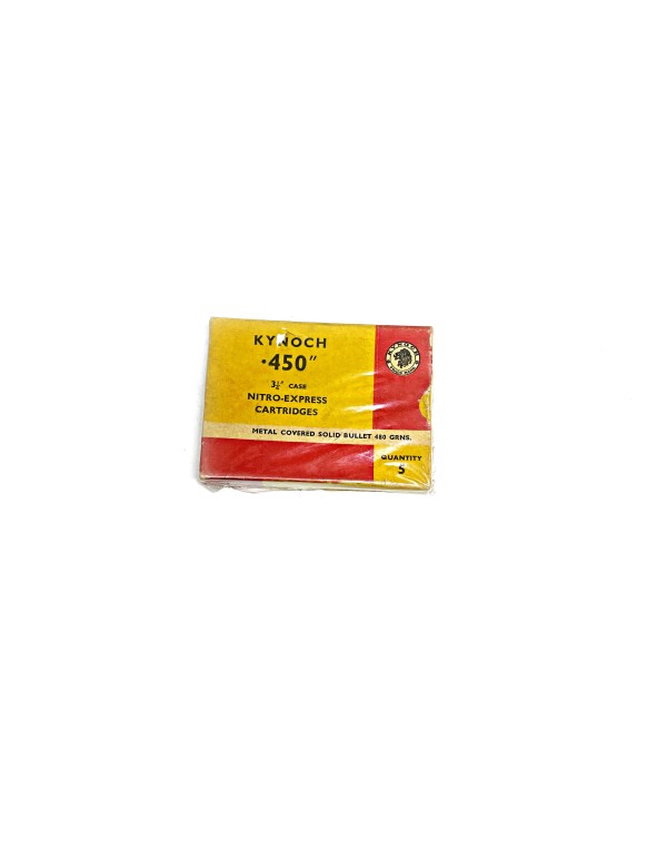 Boite vide Kynoch 450″
