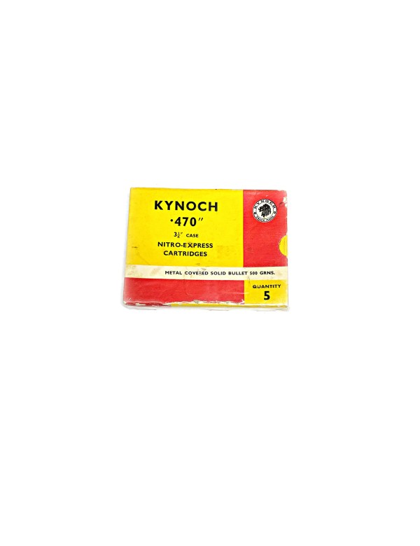Boite vide Kynoch 470″