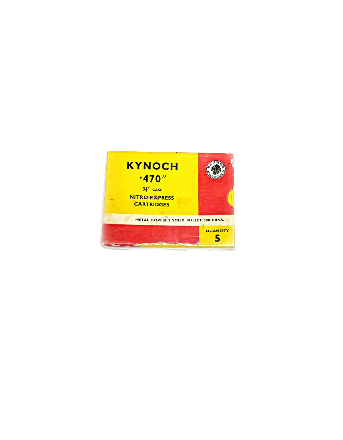 Boite vide Kynoch 470″