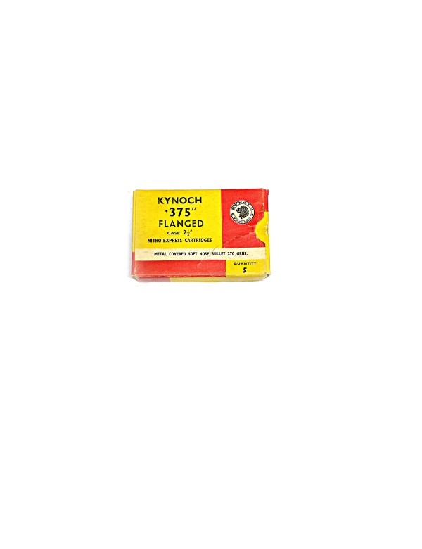 Boite vide Kynoch 375″ flanged