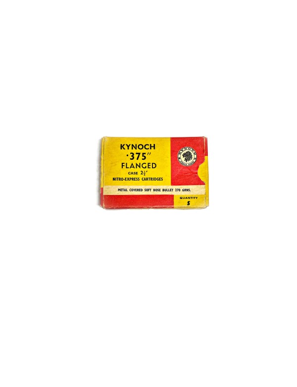 Boite vide Kynoch 375″ flanged