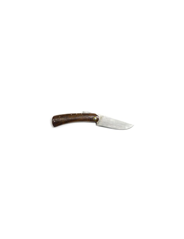 Couteau Jeremy Emile pliant Damas noyer
