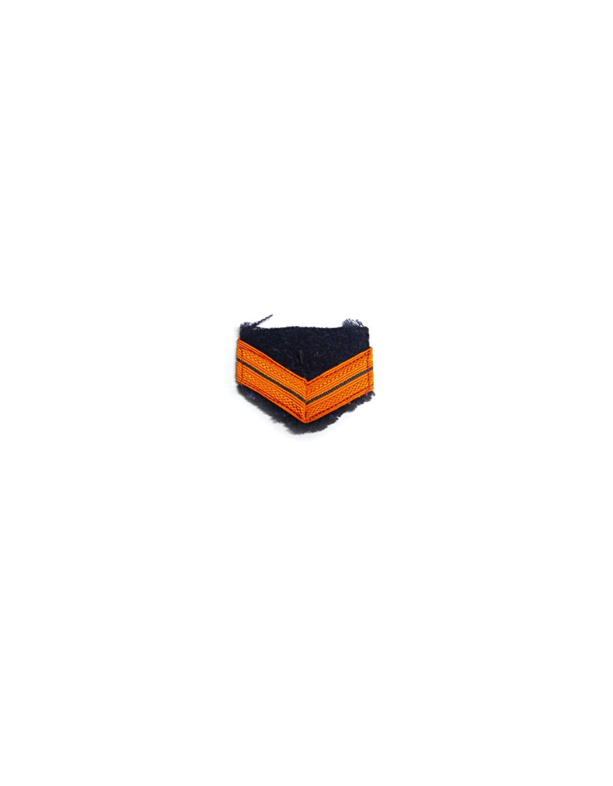 Insigne en tissu flèches orange
