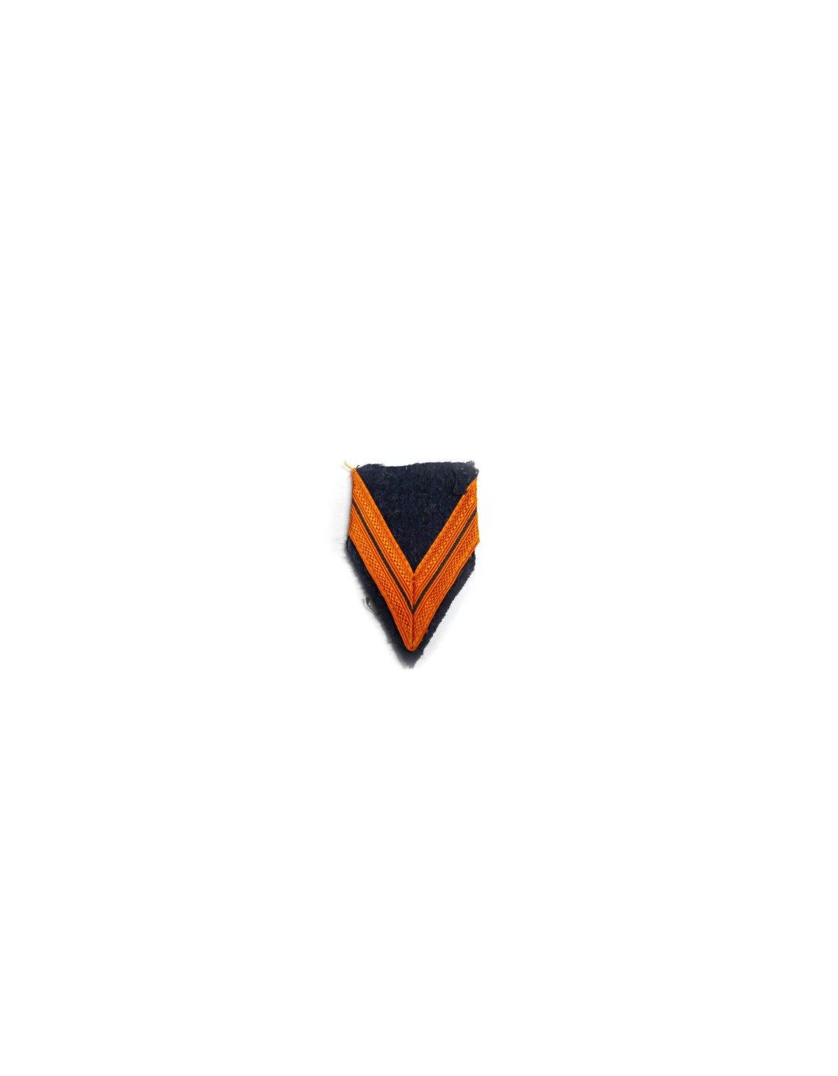 Insigne en tissu flèches orange