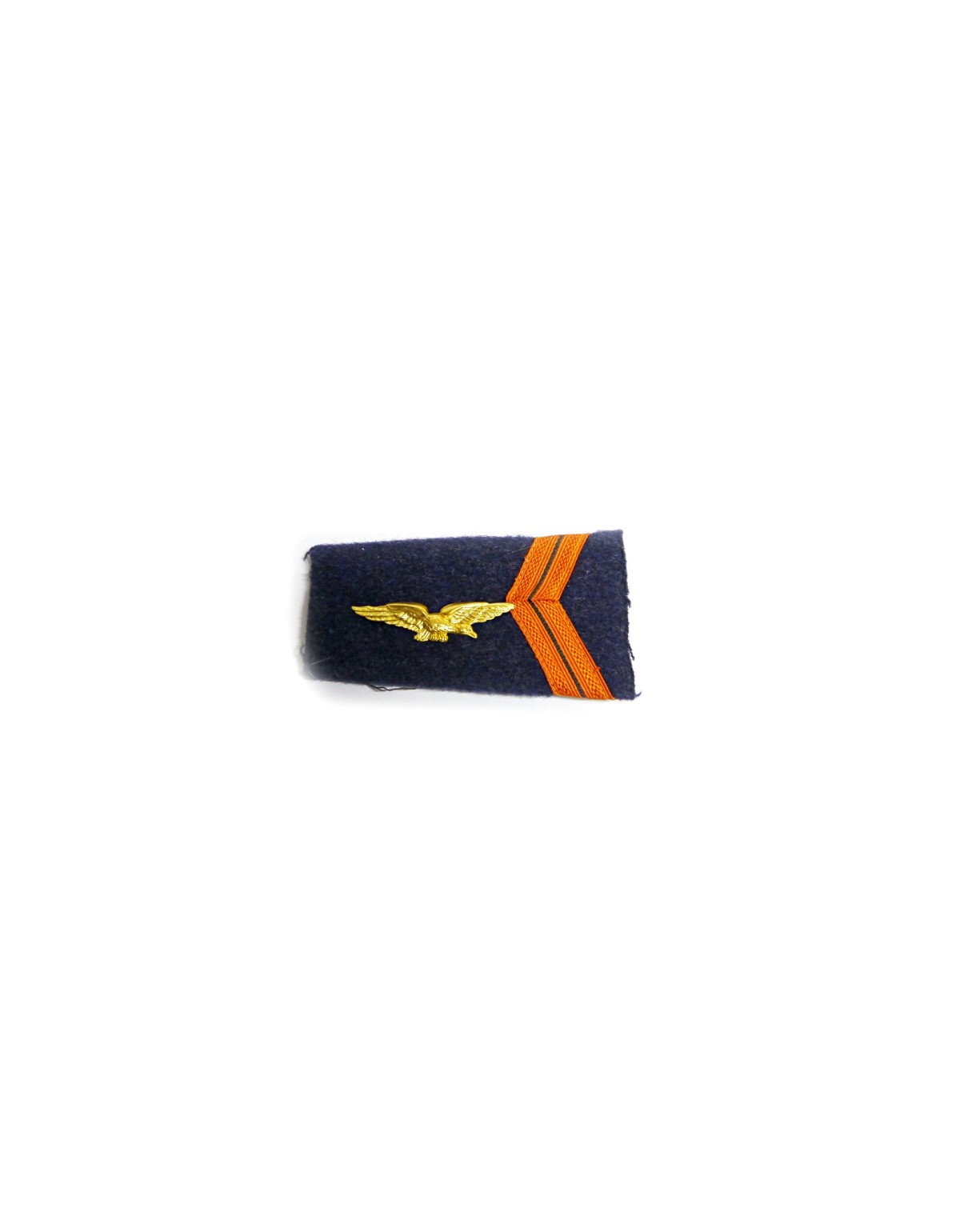 Insigne en tissu oie et flèches orange